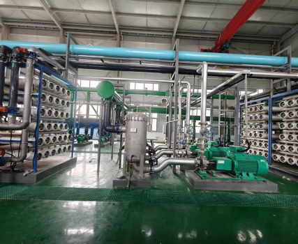 淄博污水处理厂中水回用项目